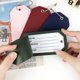 thumbnail image 5 of 6,5*11,5 cm,(amarillo),Paquete de 2 Etiquetas de Maleta de Poliuretano TravelMore - con Solapa Protectora - Juego de Etiquetas de identificación de Viaje para Bolsos y Equipaje - Hombres y Mujeres, 5 of 5