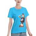 thumbnail image 2 of Women's Basic Short Sleeve T-Shirt One Piece Robin, 2 of 6