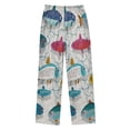 thumbnail image 2 of Boy's Pajama Pants Boys' Long Sleep Pants Children's Pajama Pants Loose Fitting Pajama Pants are Convenient to Put on and Take off XL Colorful Fish Seamless, 2 of 9