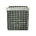 thumbnail image 2 of Ropa Plegable de Almacenamiento Cesto de Ropa Bolsas Organizador Cuadrado negro, 2 of 7