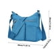 thumbnail image 2 of Bolso Bandolera de Nailon para Hombre y Mujer: Bandolera Mediana Multicompartimento con Bolsillos con Cremallera, Riñonera Ligera E Informal para Viajar, Correr y Comprar., 2 of 3