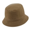thumbnail image 2 of Mens Bucket Hat Praying Hands with Cross Embroidered Washed Cotton Classic Bucket Hat, 2 of 2