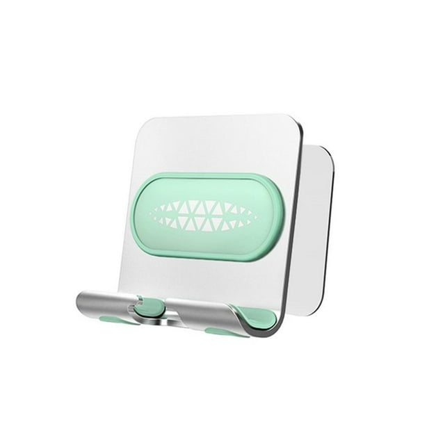 maskred Universal Wall Mobile Phone Holder Adhesive Phone Charging Bracket Stand Shelf Mount Support For Mobile Phone Tablet No.1