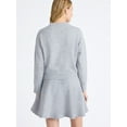 thumbnail image 3 of Free Assembly Women's Embellished Mock Neck Sweater with Long Sleeves, Sizes XS-4X, 3 of 5