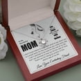 thumbnail image 2 of Gift for Moms - Love Knot Necklace - Message Card & Gift Box, 2 of 5