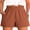 Caramel, variant on Shorts for Women,Dressy Casual Elastic High Waisted Shorts, Comfy Breathable Lightweight Short,Summer Shorts for Beach,Travel & Vacation Black Small