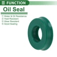 thumbnail image 3 of Anillo de Sello de Aceite Universal Unique Bargains Labio UN Sello de Eje Rotativo 20x40x10mm Alta Presión TPU Verde 5 Pcs, 3 of 7