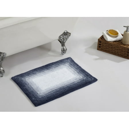 Better Trends Torrent 100% Cotton 24  x 40  Bath Rug - Gray
