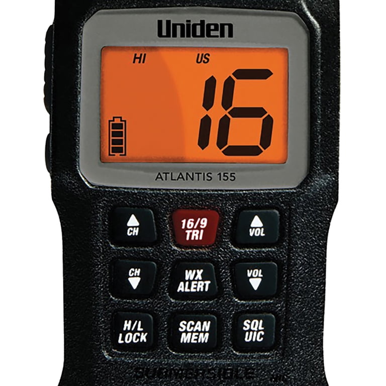 Uniden Atlantis 155 Handheld VHF Marine Radio photo 3
