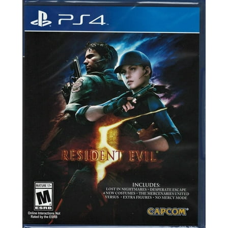 Resident Evil 5 HD PS4 (Brand New Factory Sealed US Version) PS4