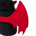 thumbnail image 6 of Northlight Bat Girl Gnome with Pigtails and Wings Halloween Figure - 17" - Black and Red, 6 of 7