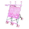 AmorosO Enterprise 42025 Twin Umbrella Stroller, Pink