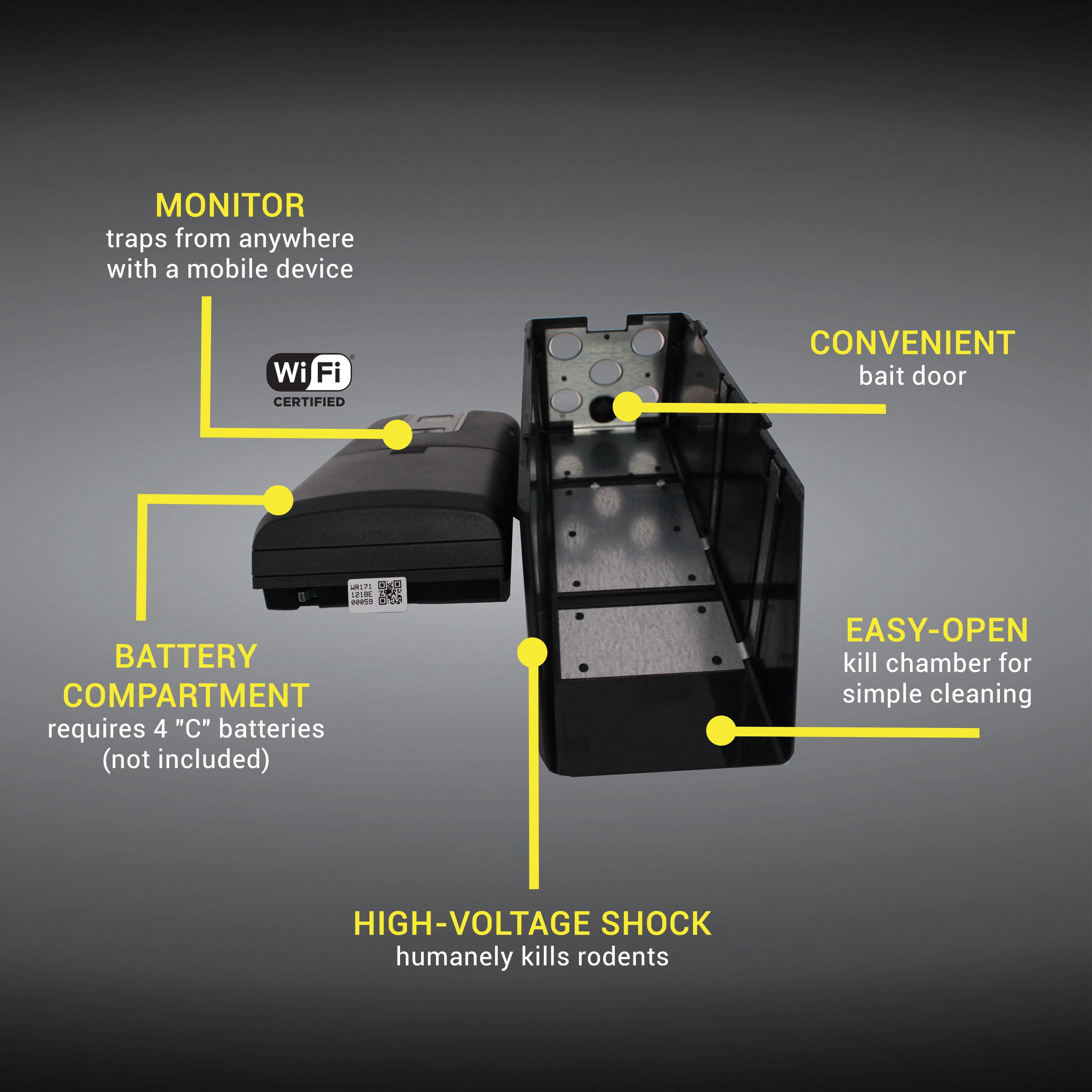 Victor Smart-Kill Battery Operated Electronic Rat Trap