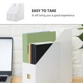 thumbnail image 4 of EASTIN 2Pcs  File Holders  Racks Plastic Files Books Holders for Office, 4 of 6