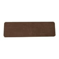 thumbnail image 2 of 8" * 30" Self Adhesive Stair Step Mat Non Slip Carpet Floor Runner, for Home Indoor Stairs Safety Easy Install, Brown, 2 of 9