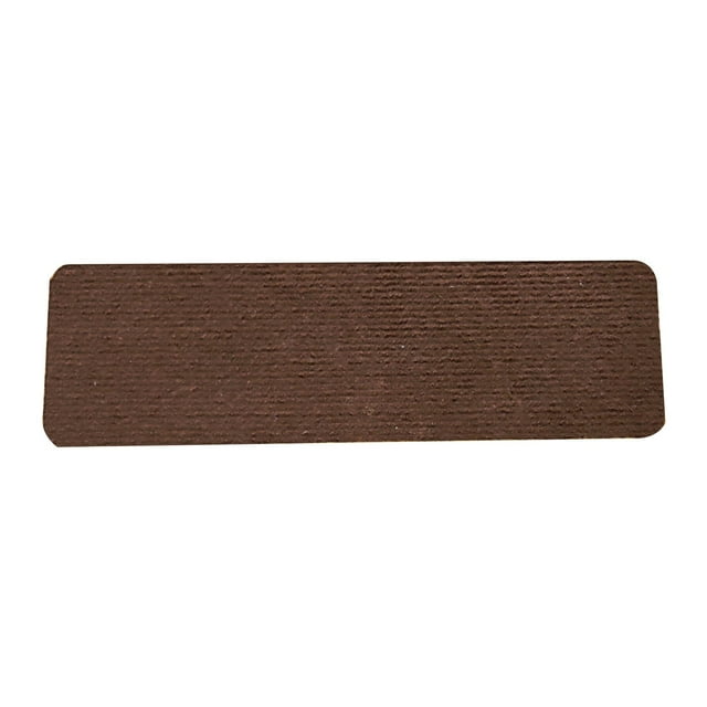 HBFAGFB Rugs Home Decor Stair Mat Non Slip Foot Carpet with Rubber Backing Easy to Install Brown Size A
