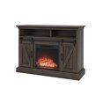 Whalen Allston Barn Door Fireplace TV Stand for TVs Up to 58"