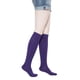 thumbnail image 3 of Calcetines hasta la rodilla KONY, casuales, colores lisos y a rayas, 3 pares, 3 of 6