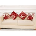 thumbnail image 1 of Fiudx Ofertas Del Día Funda De Almohada Con Patrón Navideño, Funda De Cojín Para Sofá Y Coche, Decoración Del Hogar, 4 Piezas, 1 of 7