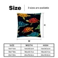 thumbnail image 5 of Turtle Seamless Set with Unique Patterns - 2 Pack Decorative Pillows for Bed - Includes Pillow Inserts - Available in 16x16, 18x18, 20x20 Inches for Any Occasion, 5 of 6