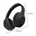 thumbnail image 3 of xjwjuw Over-Ear Bluetooth Headphones 5.3, 15H Music Playtime, Wireless & Wired Modes, Foldable Design, Subwoofer Sound, Compatible with Mobile/PC, Ideal for Gaming, Music, Daily Use, 3 of 7