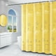 thumbnail image 5 of Injueey Cortinas de tela de poliéster impermeables y cálidas, suaves y transpirables, no se requieren perforaciones, la tela suave y Juegos de accesorios de baño 150W-180H, 5 of 6
