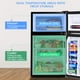 thumbnail image 2 of Refrigerador COSTWAY Compact de 3.2 pies cúbicos con congelador, color gris, 2 of 9