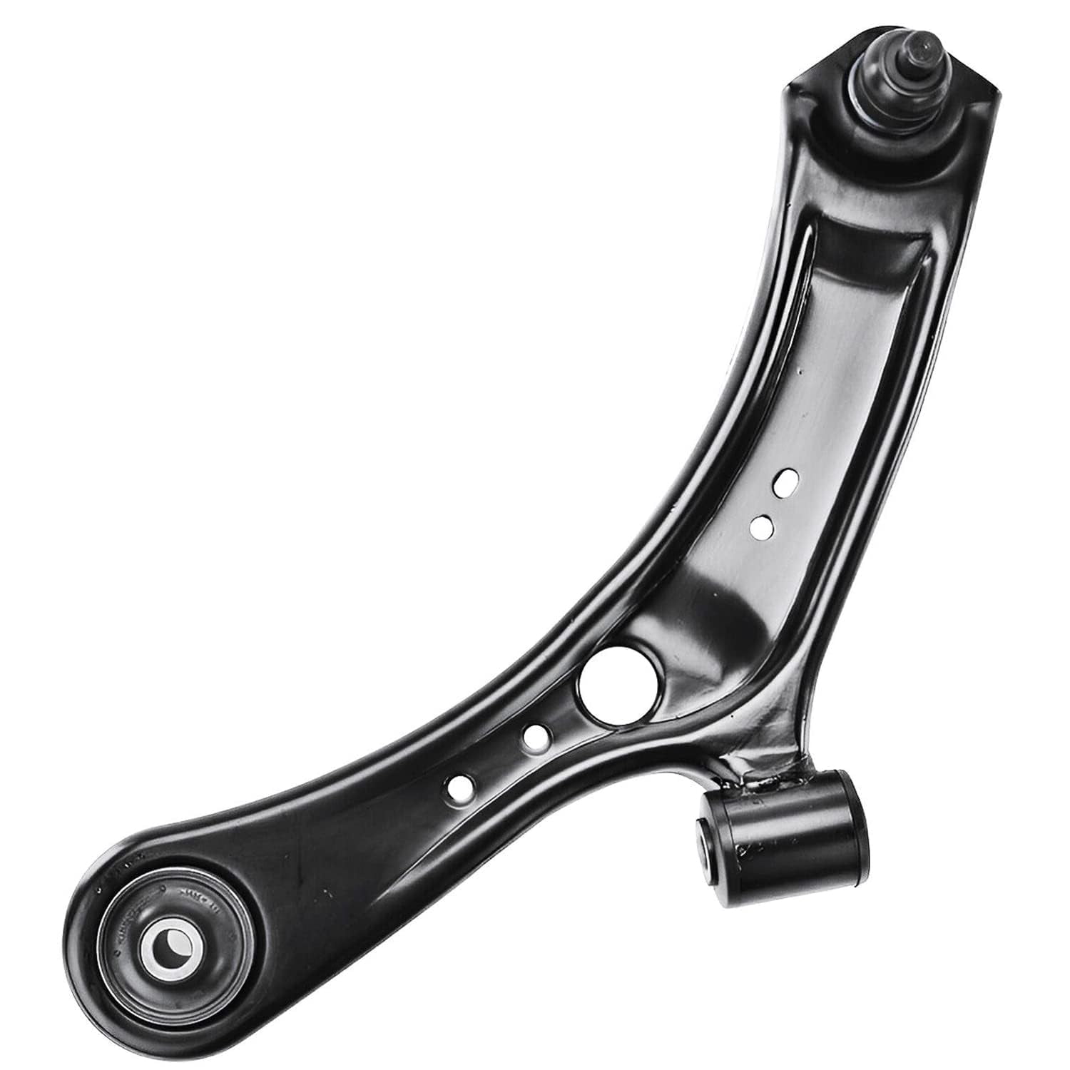 Detroit Axle - 4pc Front End Control Arms Kit for 2007-2013 Suzuki SX4 2 Lower Control Arms w/Ball Joints Assembly 2 Sway Bar Links 2008 2009 2010 2011 2012 Replacement