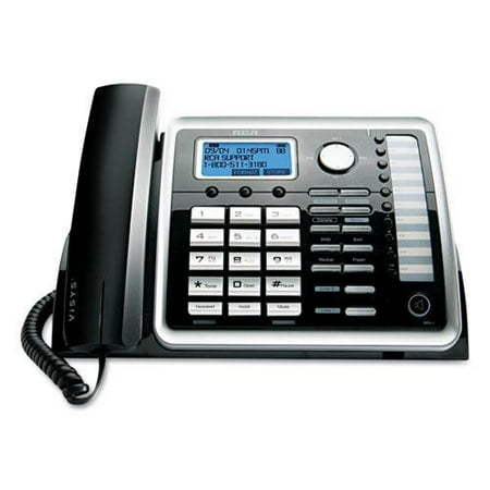RCA 25215 ViSYS Two-Line Corded Speakerphone with Digital Answering System