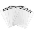thumbnail image 1 of GHSDFBB Planches à Clipser en Plastique (Ensemble de 6) Planche à Clipser Transparente (Clair) Résistante 12,5 X 9 Pouces / Contient 100 Feuilles! Planches à Clipser en Acrylique à Profil Bas / Jolies Planches à Clips Clips de Planche, 1 of 7
