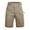 Khaki, variant on Frostluinai Mens Cargo Shorts Mens Shorts Athletic Casual Outdoor Resistant Quick Dry Fishing Hiking Shorts Classic Twill Loose Fit Work Wear Pants Five Pants Waterproof Shorts