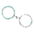 thumbnail image 1 of TUWABEII Matching Couple Bracelets Healing Crystal Bracelets For Couples Home Decor Clearance, 1 of 9