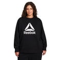 thumbnail image 2 of Reebok Women's and Women's Plus Sport Core Crewneck and Straight Leg Pant 2-Piece Set, Sizes XS-4X, 2 of 8