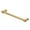 Brushed Brass, variant on Deltana MP70U3-UNL Decorative Cabinet Pull 8", Manhattan, Solid Brass in Unlacquered Brass