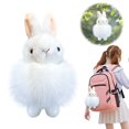 thumbnail image 2 of XUFLVPSEF Easter Decorations Bunny Plush Tree Ornaments, 1 Pcs Mini Rabbit Ornaments for Small Tree, Kids School Home Office Party Supplies Gifts, Cute Spring Decorations for Home White, 2 of 9