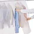 thumbnail image 4 of OULII 2Ud Cubierta Transparente Para Rack De Ropa Con Material Peva Y Protección En El Hogar, 4 of 8