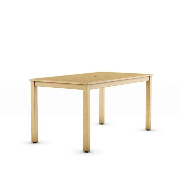 Mesa rectangular Orlando de madera Midtown Concept con certificación FSC para 4 o 6 sillas