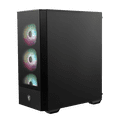 thumbnail image 3 of MSI MAG FORGE 112R WMT ARGB Mid-Tower ATX PC Case - 4X Pre-installed Fans, High Airflow, Magnetic Dust Filter, Tool-less Side Panel, Black, 3 of 11