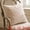 Beige, variant on Unique Bargains Elegant Vintage Floral Throw Pom-Pom Pillow Covers Beige 18" x 18"