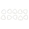 thumbnail image 1 of 10pcs hueco suave colorido corazón colgantes pendientes de bricolaje Color n. degree 1 Color n. degree 1 Color n. degree 1 Sunnimix Colgante de los encantos, 1 of 8