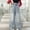 A57 Light Blue, variant on Kids Girls Denim Tapered Jeans Elastic Waist Star Print Side Stripe Bottoms for School Play Daily Outfits, 5T-15Y