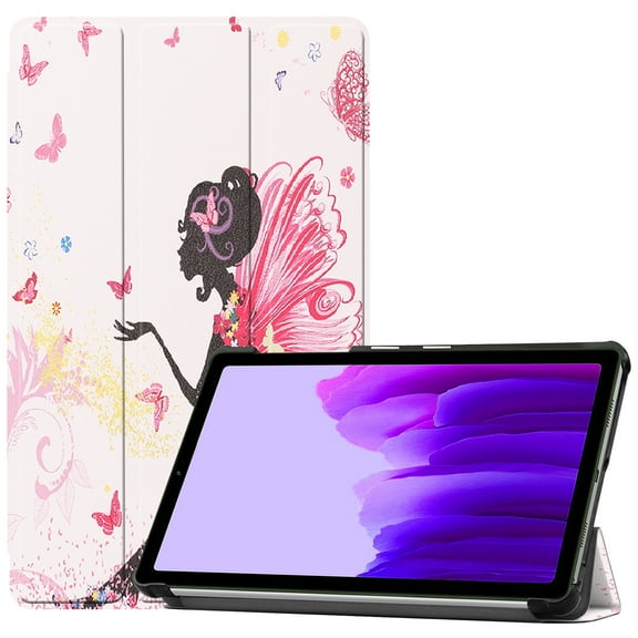 Allytech Galaxy Tab A7 Lite 8.4" Case SM-T220 2021 Released, Slim Multi Angle Viewing Stand Shockproof Full Protection Hard Back Shell Cover for Samsung Galaxy Tab A7 Lite 8.4" T220, Butterfly Girl