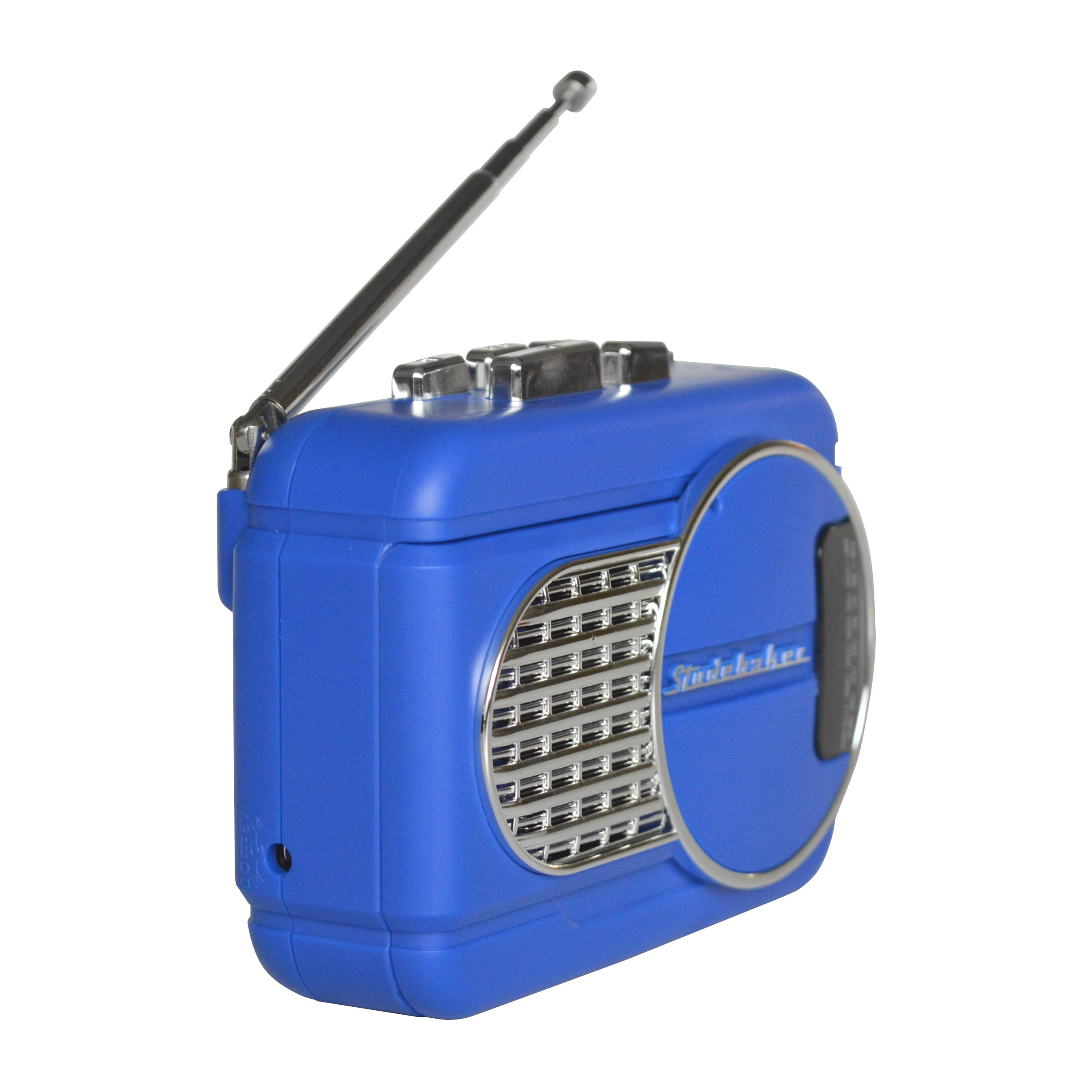 Studebaker WALKABOUT II Personal Stereo Cassette Player with AM/FM Stereo Radio and Built-in Speaker