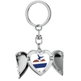 thumbnail image 1 of Llavero de alas de ángel en forma de corazón Unbranded Tailandia me encanta Tailandia corazón Gaviota, 1 of 3