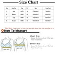 thumbnail image 2 of Women's Comfort Underwire Daily Bra, Full Coverage Convertible T-Shirt Everyday Bras Seamless Push Up Lace Brassiere, 2 of 6