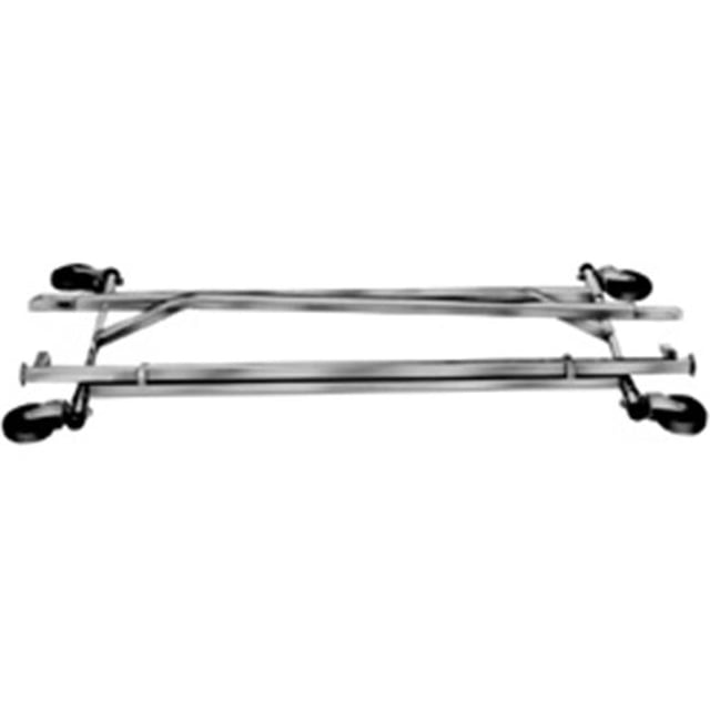 Econoco Porte-vêtements Pliable RCwith4 - Tubes Carrés