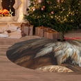 thumbnail image 6 of Yiaed Funny Bald Eagle Print Christmas Tree Skirt , Tree SkirtsTree Mat for Christmas Winter Holiday Indoor Decorations-36", 6 of 7