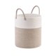 thumbnail image 1 of Inteprter Cesta de lavandería Cuerda de algodón Gran capacidad Bolsa de almacenamiento de ropa Organizador Reutilizable Contenedor de de ropa Almacenamiento y organización del hogar tipo 3 Inteprter HA066960-03, 1 of 6