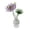 K, variant on Mini Glass Flower Figurine Handmade Faux Crystal Lotus Bouquet for Home Office Tabletop Decor Gift for Mom Wife