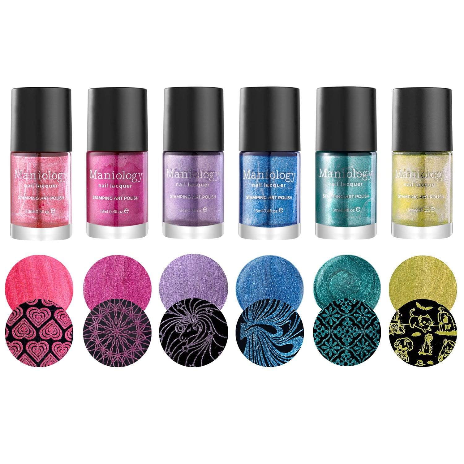 Pueen Multichrome Mermaid Powder Nail Art Kit